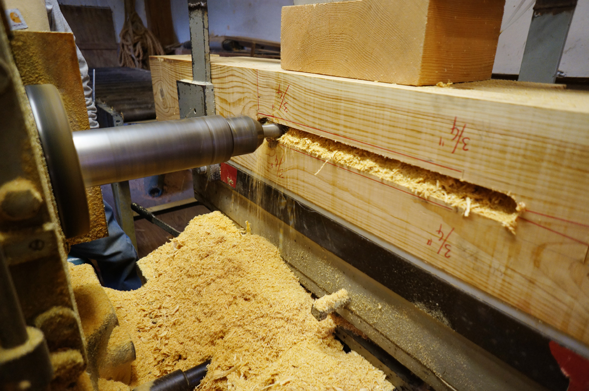 The Tools Come Out: Cutting Timber Frame Joinery | The Year of Mud