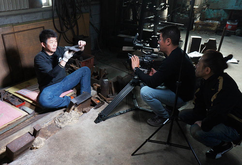 Making a Forged Plaster Trowel with Sugita-san