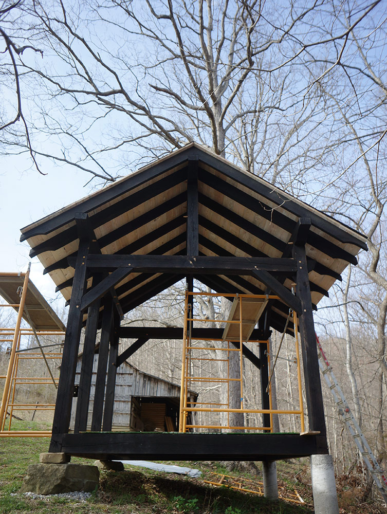 Decked Out Hammock House Timber Frame