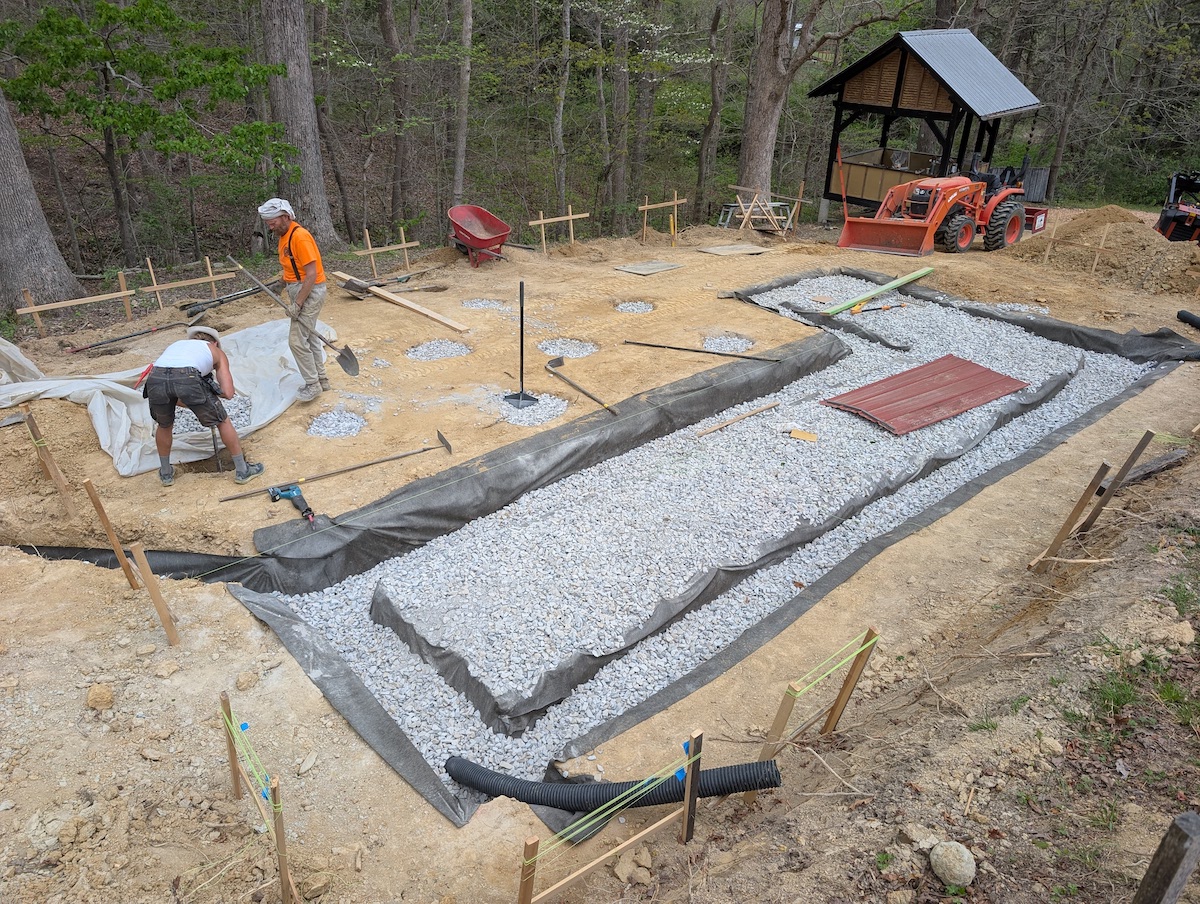 Japanese Guesthouse Progress: Site Work