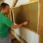 natural building workshop - finish clay plaster