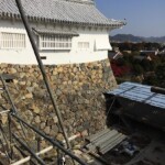 himeji castle roof shikkui